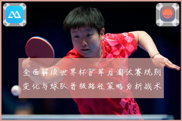 全面解读世界杯扩军后淘汰赛规则变化与球队晋级路径策略分析战术观察-深度解析